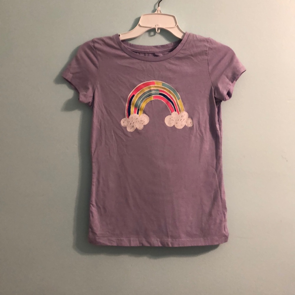 purple rainbow t-shirt